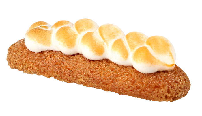 ECLAIR Citron meringué - Sans Gluten - Lot de 4pc