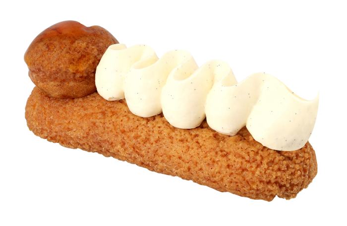 ECLAIR Saint-Honoré - Sans Gluten - Lot de 4pc