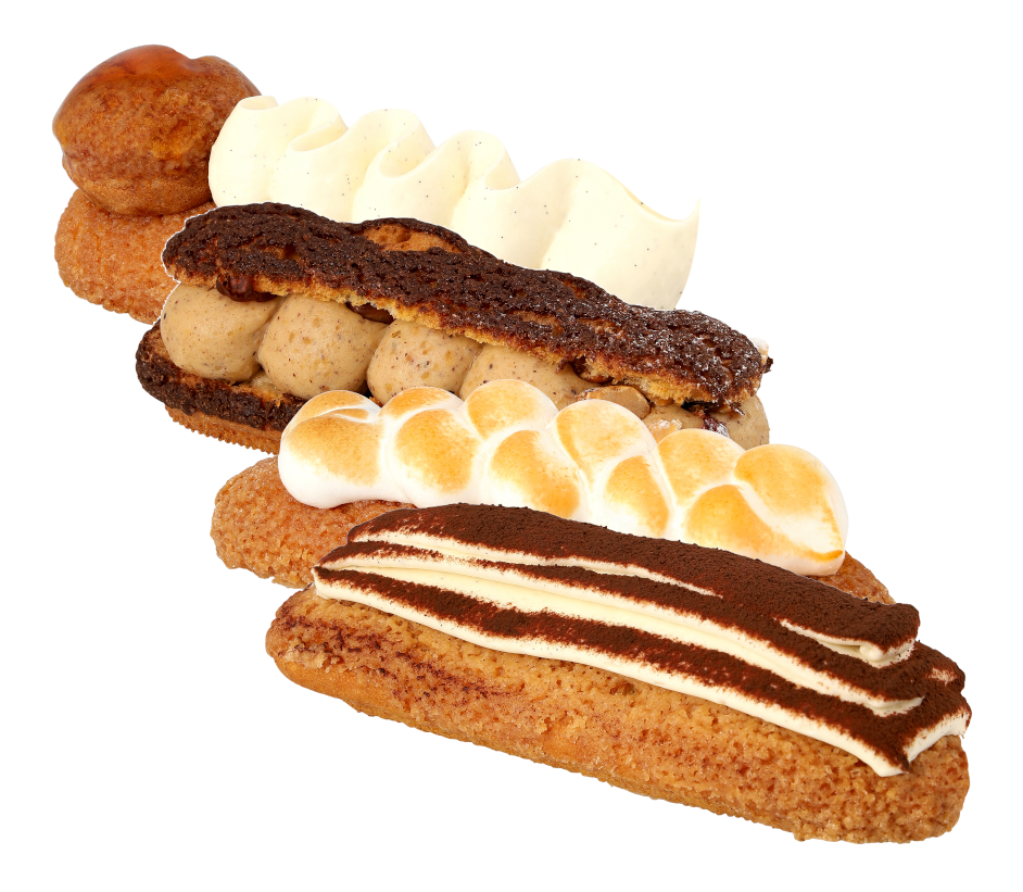ECLAIRS MIX - Sans Gluten - Lot de 4pc 