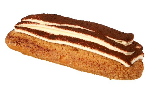 ECLAIR Cappuccino - Sans Gluten - Lot de 4pc