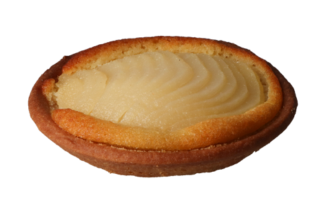 TARTELETTE - Frangipane POIRE - Sans gluten - Lot de 4pc